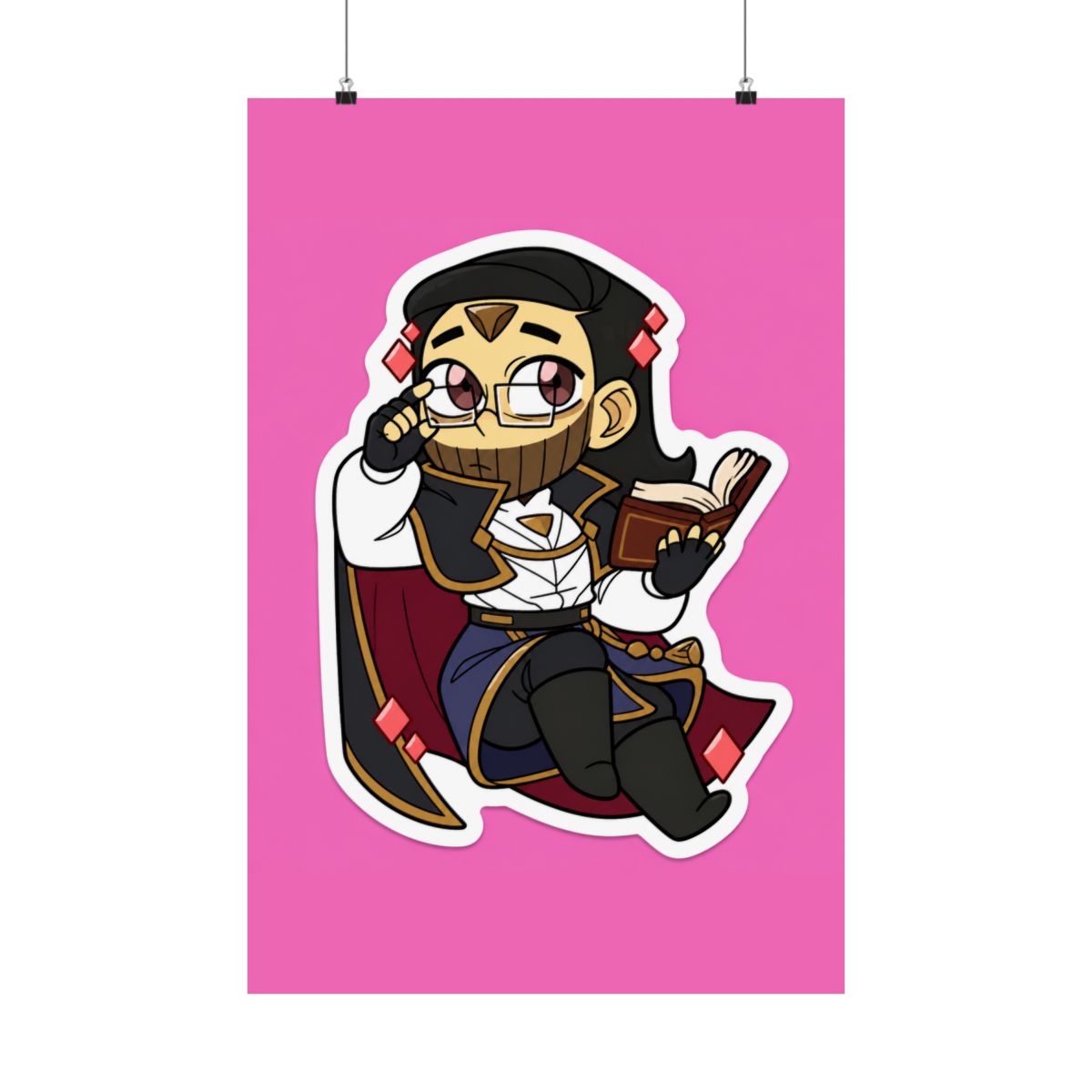 Purpah Creations Print Suitor Armor Premier Poster - Shop